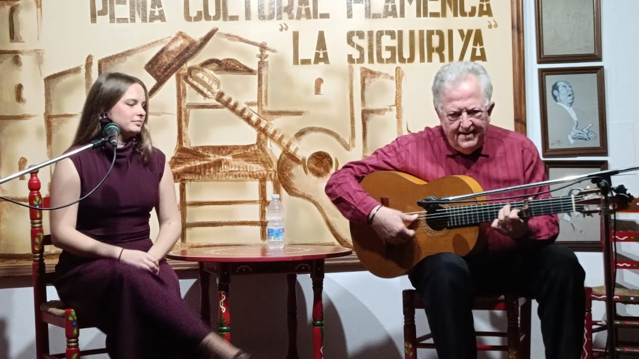 Petenera de Jose Menese interpretada por Irene Muriel ( La Clara ) y Eduardo Rebollar.