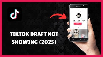 TIKTOK DRAFT NOT SHOWING (2025)