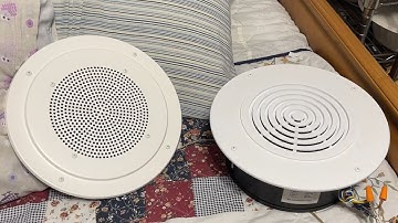 Putting Together Two Custom 70-Volt Ceiling Speaker Sets