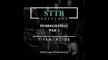 Pemrograman Web 2 | Pertemuan 13