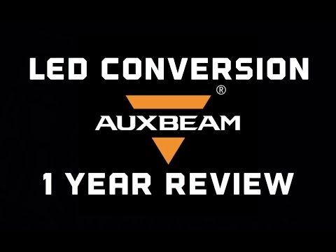 REAL Auxbeam LED Headlight Conversion Light Bulb Review - Bundys Garage