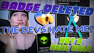 WHY WAS MY BADGE DELETED? THE DEVS HATE ME? ADRESSING CONTROVERSY in ROYALE HIGH