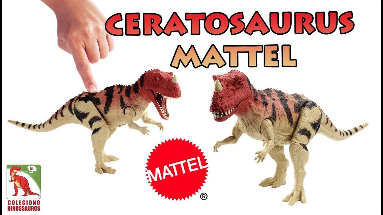 Comprar Jurassic World dinossauro Ampelosaurus grande ação de Mattel