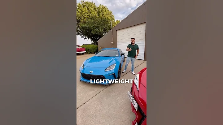 Are these 2 cars the same?! Explaining the difference between the BRZ and the GT/GR86!🔥 #brz #gt86