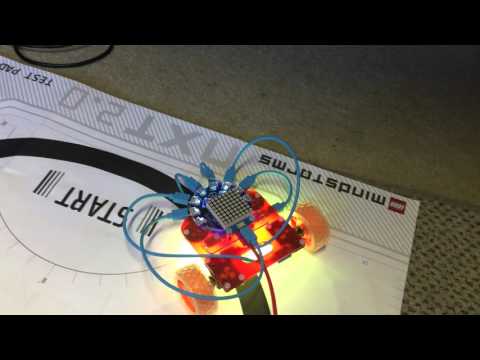 FlotillaSniffLineFollower controlled from a Raspberry Pi