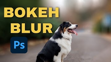 Bokeh Blur effect tutorial | How to create bokeh effect in photoshop| Creative blur effect technique