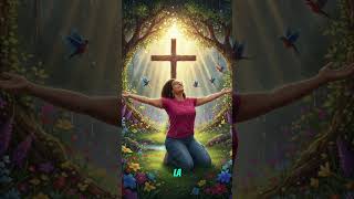 El poder de la cruz no está en el madero,sino en el amor que colgó de él.#ElPoderDeLaCruz #jesus #Fe