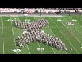 2019  A&M vs MISSISSIPPI  HALFTIME  DRILL   10 26 19