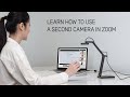 Learn how to use a second camera in zoom with this simple guide