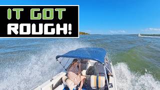 Cruising the Gold Coast Broadwater! (It Got Rough!)