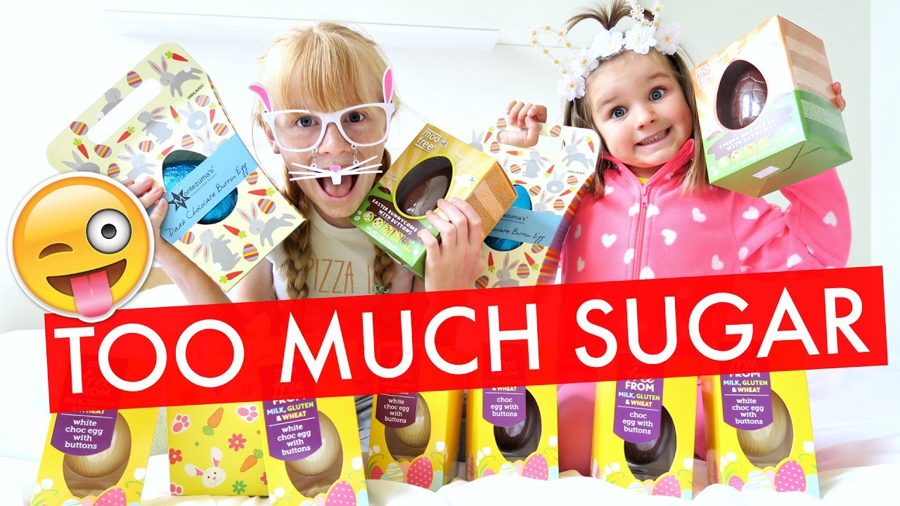 HEADBUTTING Easter Eggs!? *sugar high madness* | Family Fizz