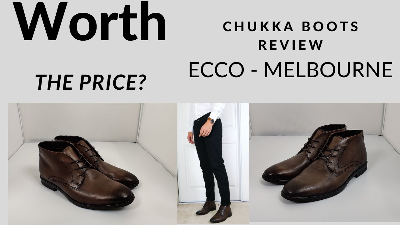REVIEW: Ecco Chukka Boot (The Affordable and Classy Choice) - YouTube