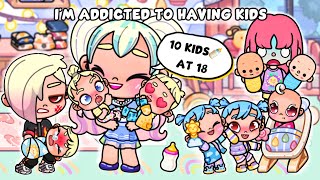 I'm Addicted To Having Kids 🍼🥰 | Sad Story | Avatar World Story / Toca Boca