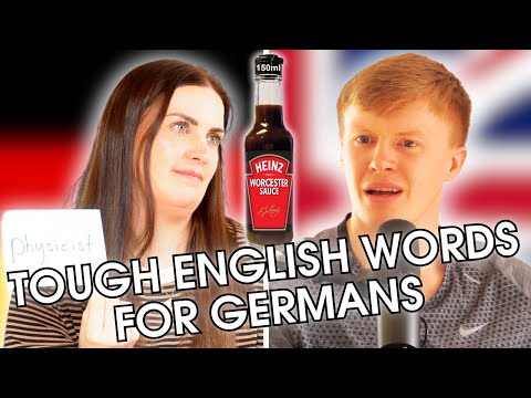 Tough English words for Germans