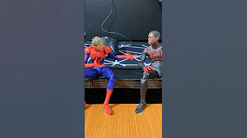 Spider-Oath Scene from the Ps5 in Stop Motion #spiderman