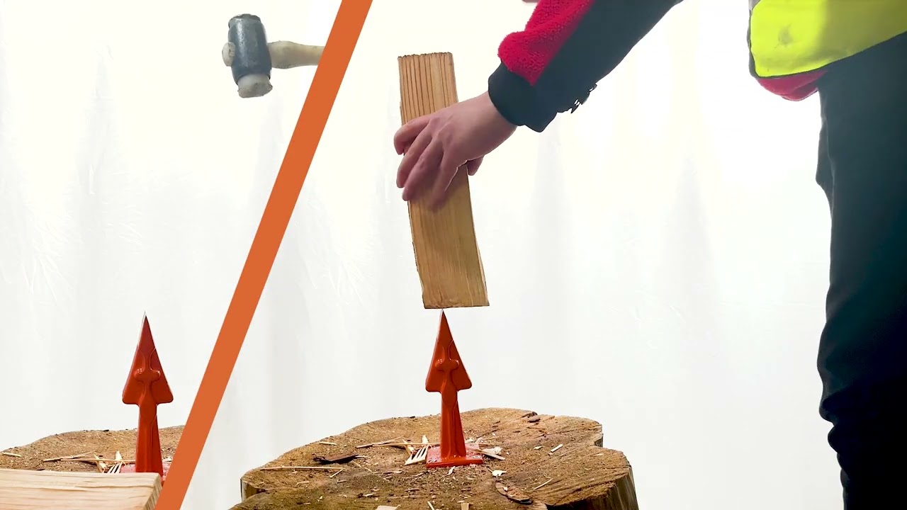 Introducing the 7 Splitting Axe Base: Perfect for Firewood & Kindling,  Compact & Easy to Use 