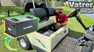 Vatrer 105ah Battery | Goes So Well With A Navitas Controller | Yamaha G22