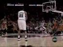 Tim Duncan Ties the Game with a 3 pointer!! Spurs-Suns 2008