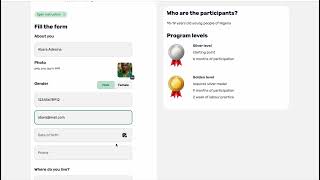 Kings Medal platform registration instructions