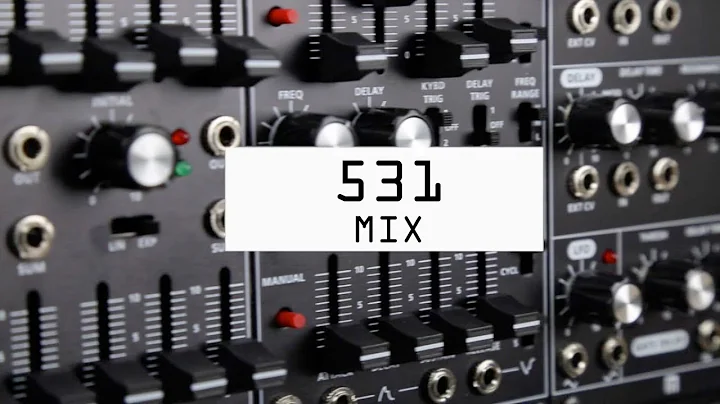 Roland SYSTEM-500 531: MIX Module Overview