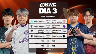 [PT-BR] Honor of Kings World Cup na Esports World Cup 2026| Dia 1 da fase de grupos