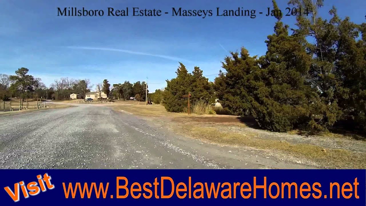 Millsboro Delaware Real estate Masseys Landing Jan 2014 YouTube