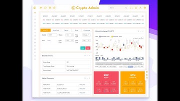Crypto Admin UI Kit with Responsive Design for Cryptocurrency Management and Trading Dashboards