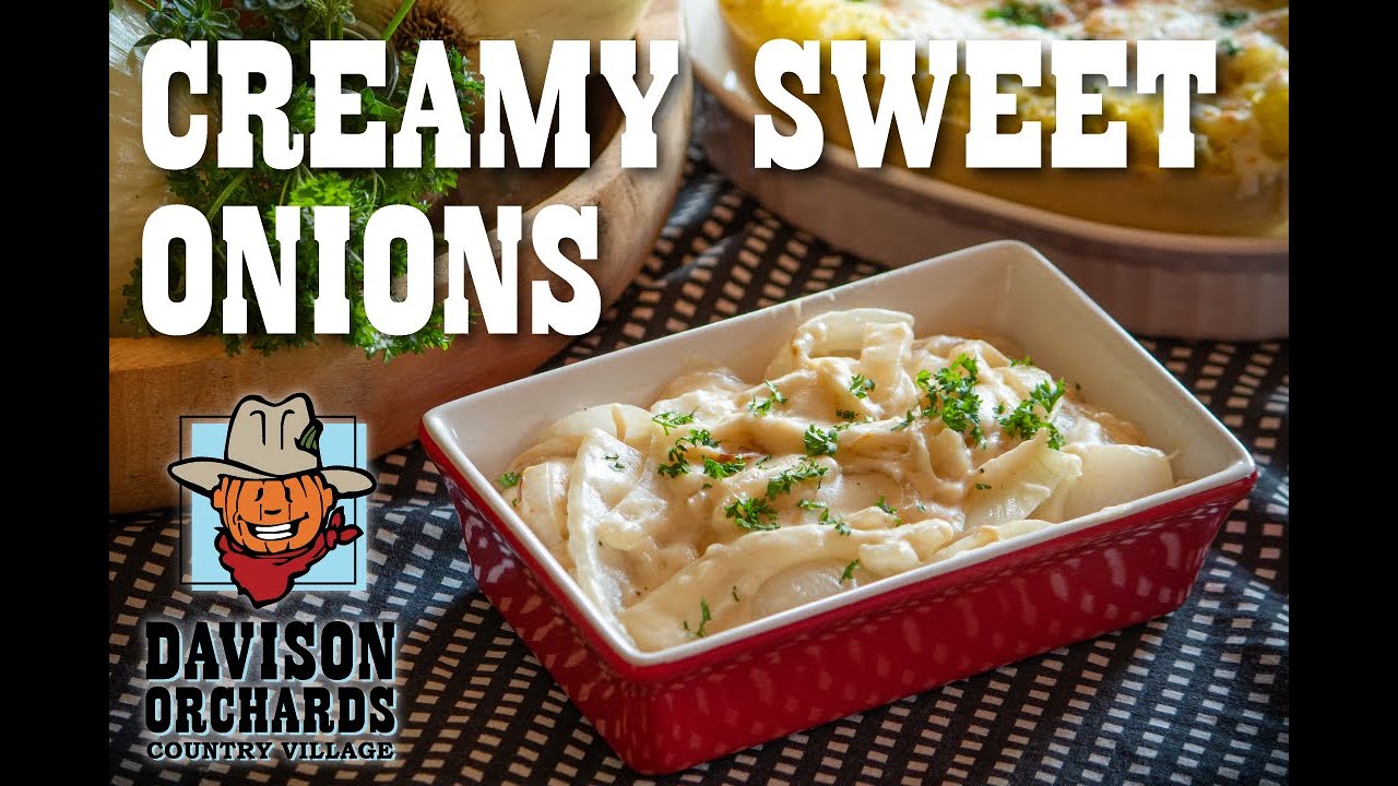 Family Recipes Creamy Sweet Onions YouTube
