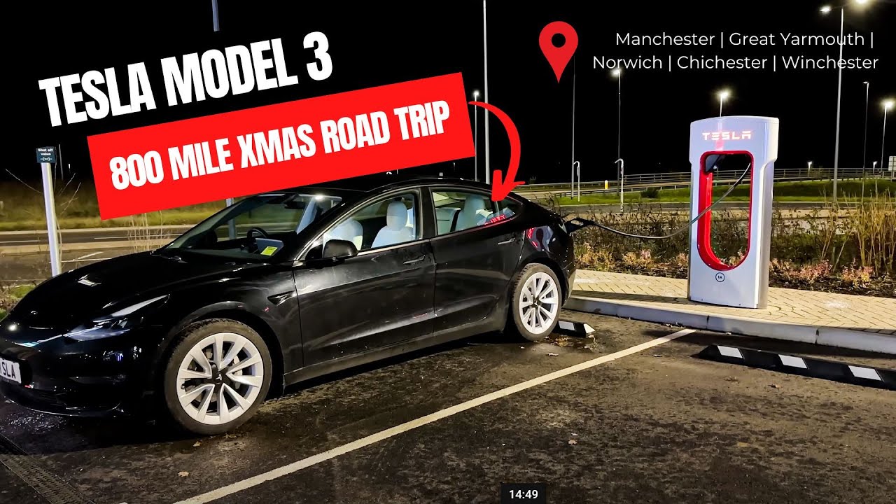 Elektro-Road-Trip! Wir fahren mit einem Tesla Model 3 an die