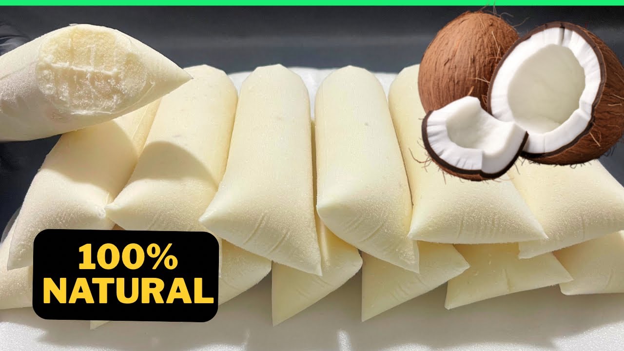 🚨GELADINHO CREMOSO DE COCO NATURAL | SEM LEITE CONDENSADO E SEM CREME DE LEITE | PARA INICIANTES