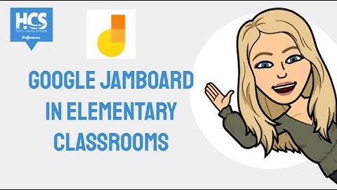 Google Jamboard in Elementary Classrooms Youtube Tutorial