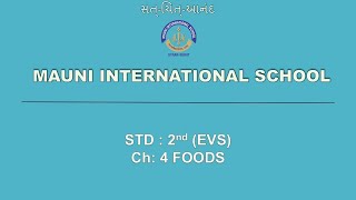 EVS - Ch: 4 Foods || Mauni International School screenshot 5