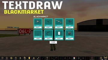 SHARE TEXTDRAW BLACKMARKET - GTA SAMP