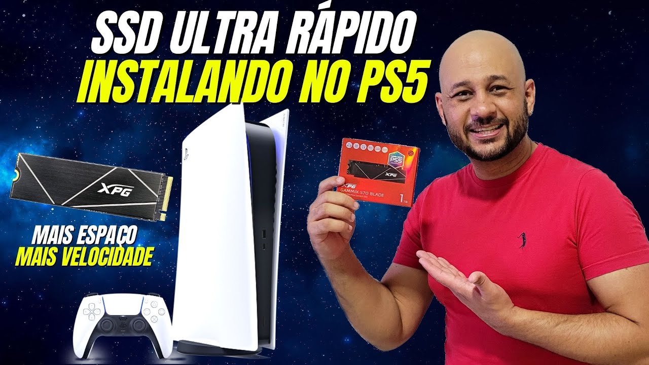 PS5 mostra bons resultados com SSDs de velocidades abaixo do recomendado 