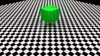 Jellocube rendered with Mentalray