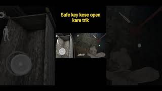 Granny Safe Key Lock Open Trick | Secret Safe Unlock 🔑