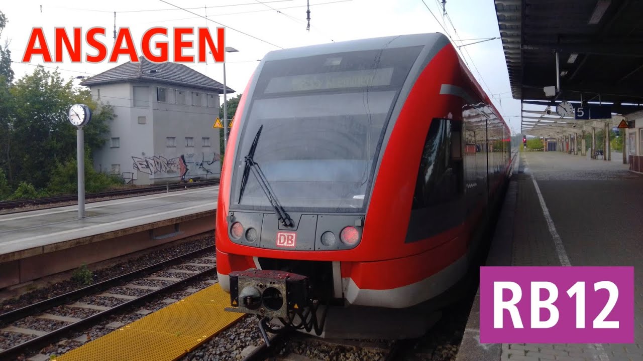 [DB Regio Nordost] Ansagen der RB12 Templin Stadt - Berlin-Lichtenberg (alt)