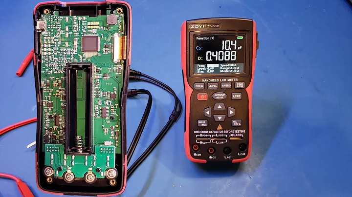 ZOYI ZT-DQ01 LCR Meter Review and Teardown
