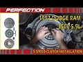 Dodge Ram 1997 5.9L NV4500 5 Speed Clutch Installation