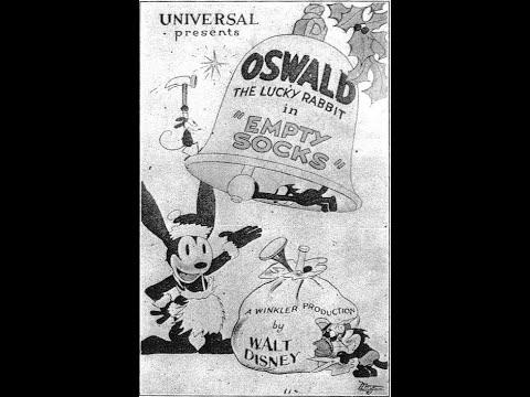 1927 Oswald The Lucky Rabbit Empty Socks
