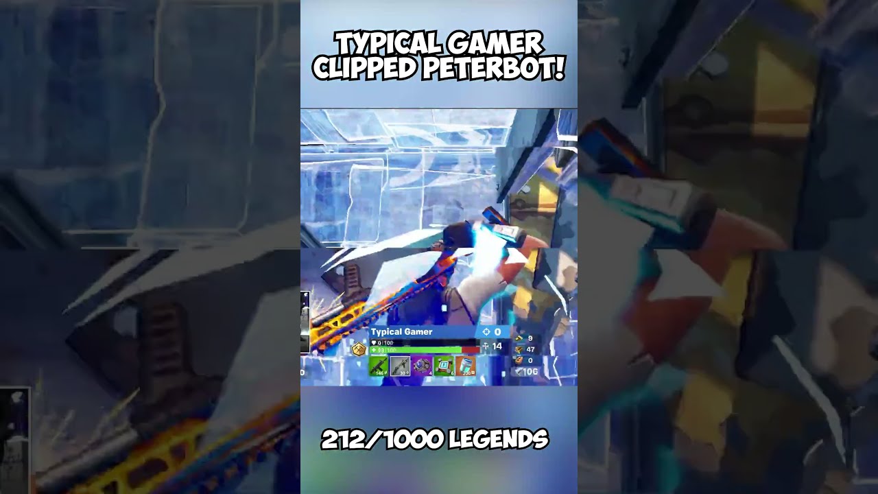 Typical Gamer CLIPPED Peterbot Fncs Clipped Fortnite Fyp Shortsgaming Shorts