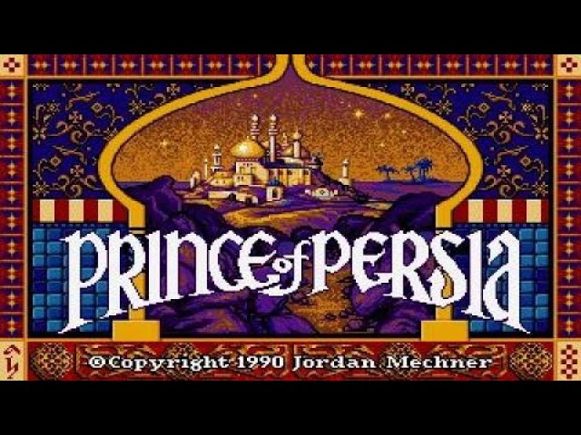 Prince of Persia MS-DOS PC Gameplay Full Game 