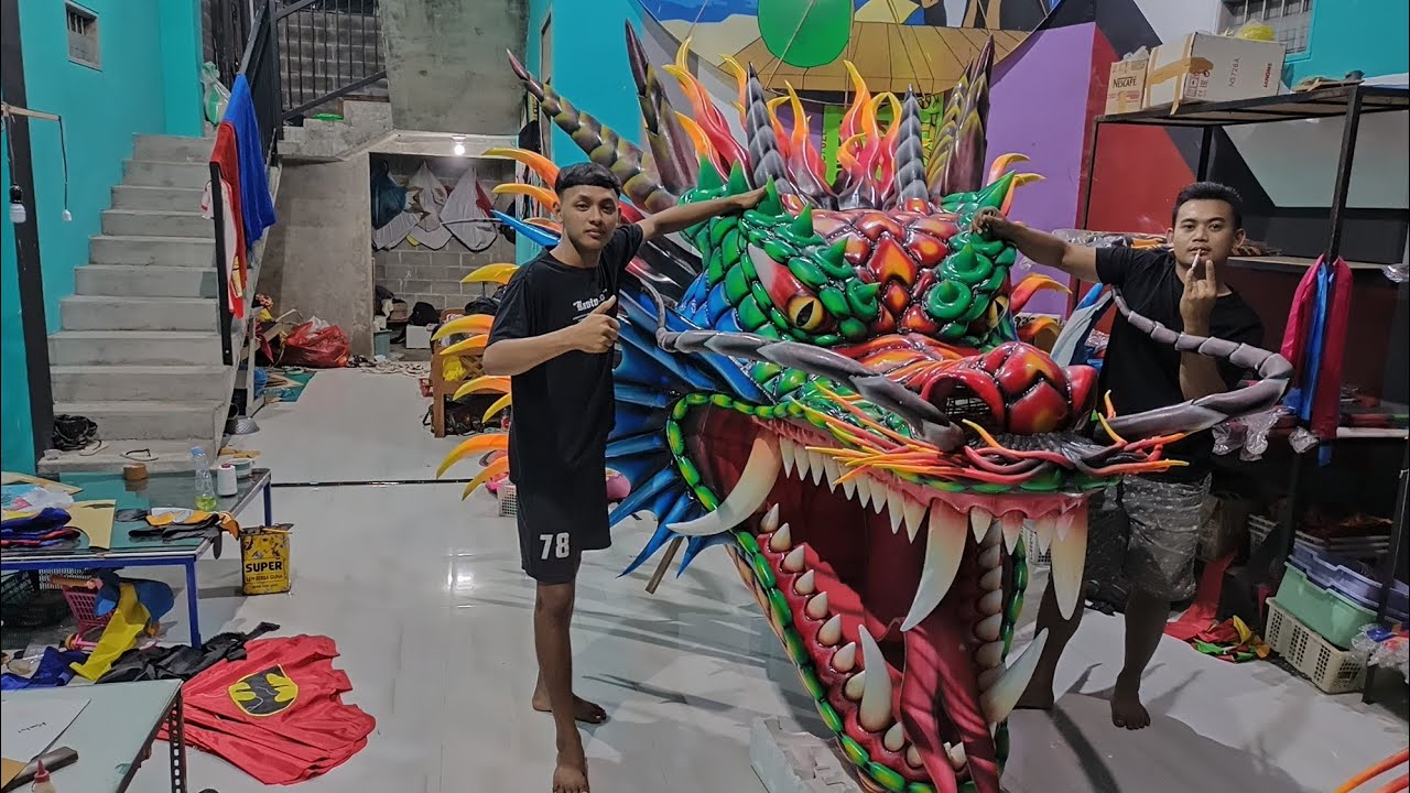 KARYA TERBARU KEPALA NAGA PETUNG TULUNGAGUNG DM 99