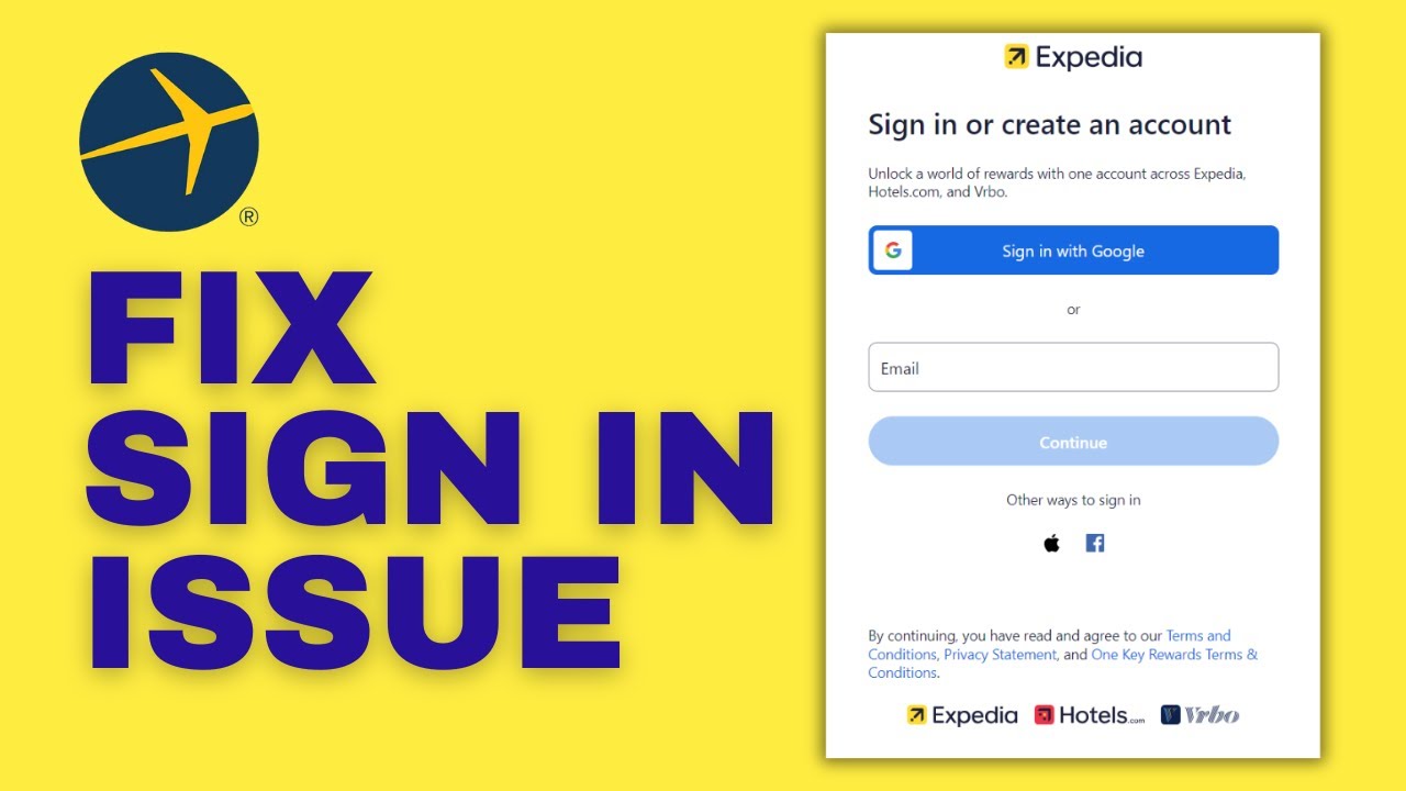 How to Fix Expedia App Not Working | Expedia App Sign in Problem - YouTube