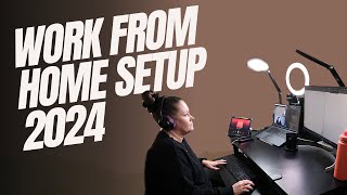 Work from Home Zoom Desk Setup in 2024 by Dylan And Leslie 762 views 3 months ago 6 minutes, 3 seconds