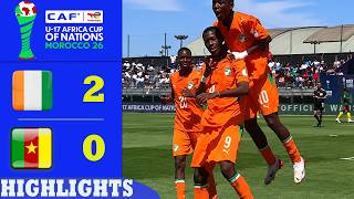 Ivory Coast vs Cameroon Highlights & All Goals | U17 Africa Cup of Nations 2026