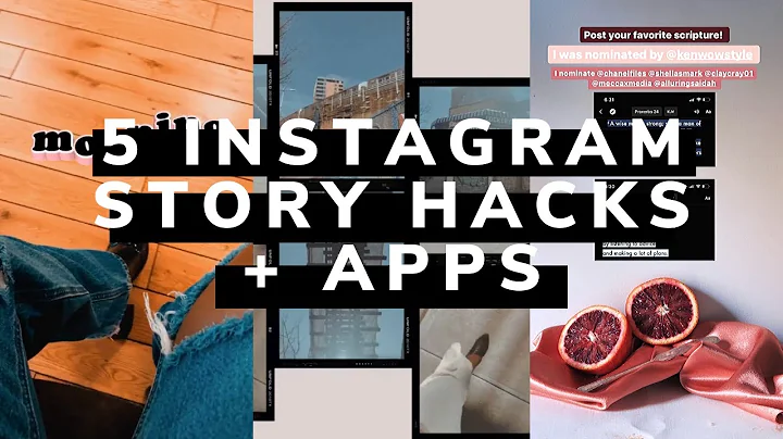 5 Instagram Story Hacks + Appar: Höj din Instagram-storys professionalitet