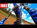 Funny dirt bike fails and crashes 2022