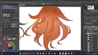 How To Color Hair in Clip Studio Paint