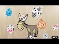 子供 の ゲーム- 動物ジグソーパズル